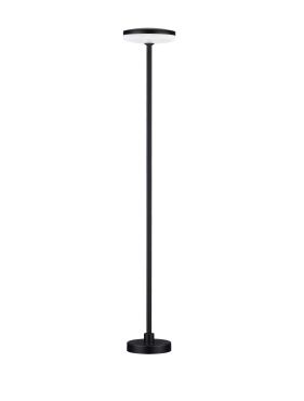 Nova Luce Nawa - lampe de jardin - Ø 15 x 93 cm - 12W LED inclus - IP65 - noir sablé