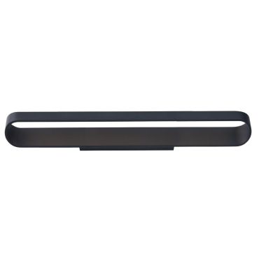 Maxlight Zafira - applique murale - 41 x 10 x 6,6 cm - 24 x 0,5W LED inclus - noir