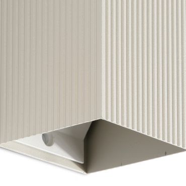 Faro Lune I - applique murale - 8 x 10 x 6,5 cm - gris
