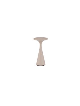 Nova Luce Grigio - lampe de table rechargeable pour extérieur - Ø 10,1 x 19,7 cm - IP54 - sablé