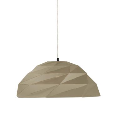 Searchlight Origami - lampe suspendue - Ø 47 x 150 cm - or métallique