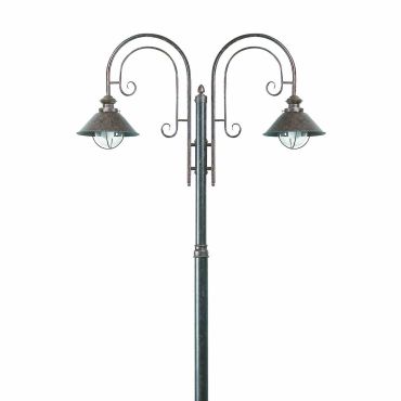 Faro Nautica - lampadaire - 108 x 18,5 x 225 cm - IP33 - brun rouille
