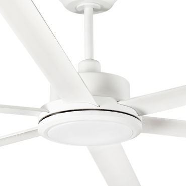 Faro Rotterdam 25 XXL - ventilateur de plafond - Ø 250 cm - blanc mat