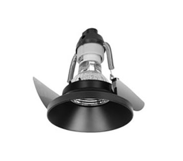 Nova Luce Zelmira - spot encastrable - Ø 82 mm, Ø 75 mm encastrable - noir
