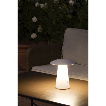 Faro Task - lampes portatives - Ø 20 x 29,2 cm - 2W LED inclus - IP54 - blanc mat