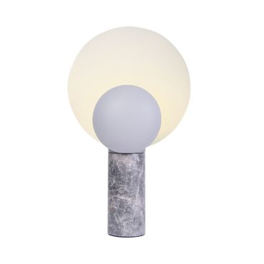 Design for the People Caché - lampe à poser - 30 x 49,2 cm - gris mat