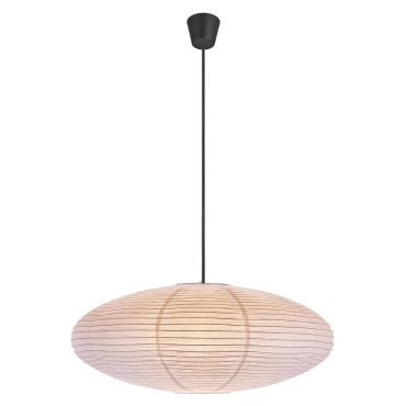 Nordlux Villo - abat-jour en papier sans suspension - Ø 60 x 24 cm - blanc