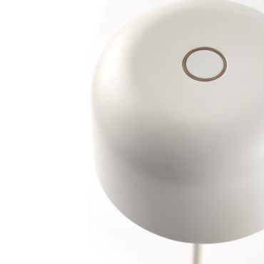Faro Mavis - lampe portable - Ø 11 x 36 cm - 3W LED inclus - IP54 - blanc mat