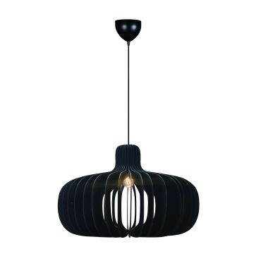 Nordlux Hazo 65 - lampe suspendue - Ø 65,5 x 243 cm - noir