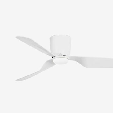 Faro Pemba - ventilateur de plafond avec lumière et télécommande - Ø 132 cm - 16W LED inclus - blanc