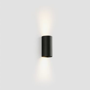 Faro Sole 2L - applique murale - 8 x 15,5 x 6,5 cm - noire