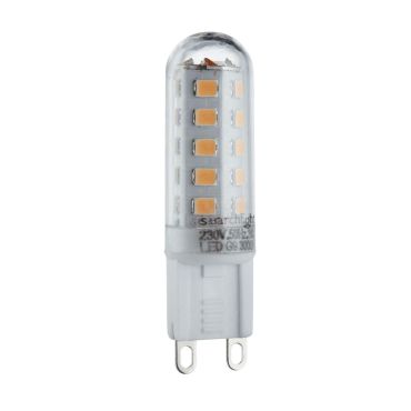 Searchlight Lampe LED - Ø 2 x 6 cm - G9 - 3W non-dimmable (lot de 10) - 4000K - transparent