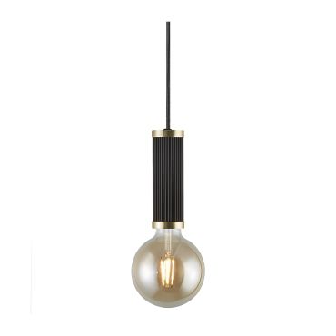 Nordlux Galloway - lampe suspendue - Ø 5,5 x 216,8 cm - laiton