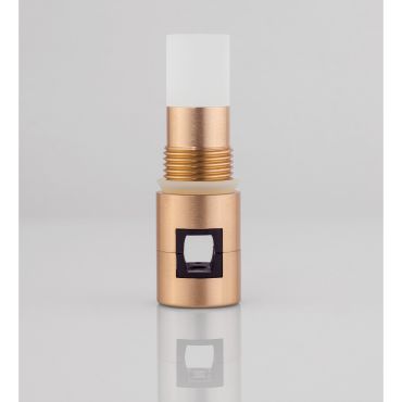Nova Luce Spok - luminaire pour système de profilés magnétiques - Ø 3 x 9,2 cm - 5W LED inclus - or satiné