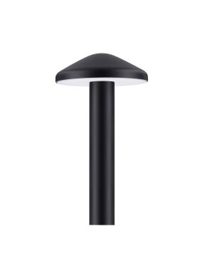 Nova Luce Nemo - lampe de jardin - Ø 11 x 20 cm - 5W LED inclus - IP65 - anthracite foncé