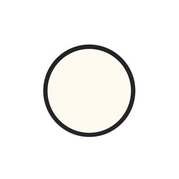 Nordlux Oja Smart - plafonnier - Ø 29 x 2,3 cm - 15W - fonction de gradation via app - 2700-6500K - noir