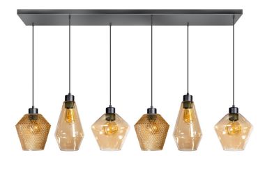 ETH Origin - suspension - 130 x 25 x 200 cm - noir