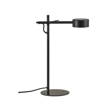 Nordlux Clyde - lampe de table - 25,5 x 15 x 40,7 cm - gradateur à 3 niveaux - 5,5W LED inclus - noir