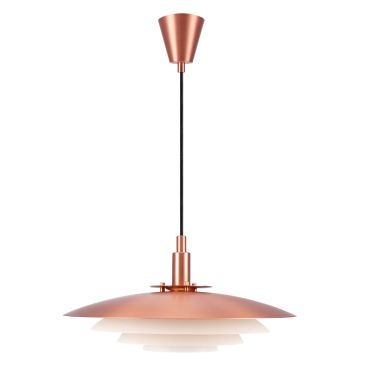 Nordlux Bretagne - lampe suspendue - Ø 38 x 217 cm - cuivre