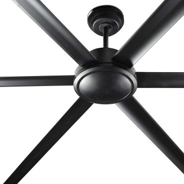 Faro Rotterdam 30 XXL - ventilateur de plafond - Ø 300 cm - noir mat