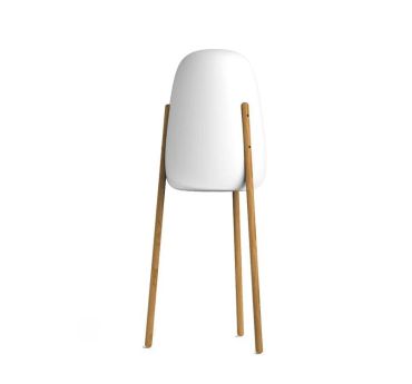 New Garden Rocket 145 - lampadaire d'extérieur - Ø63,5 x 145 cm - 9W LED dimmable inclus - IP65 - blanc