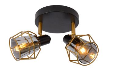 Lucide Nila - spot en saillie - 15 x 20 x 16 cm - noir