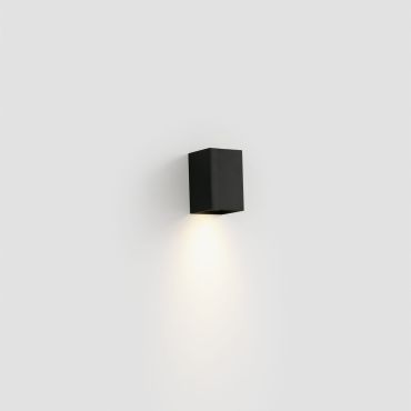 Faro Lune - applique murale - 8 x 10 x 6,5 cm - noire