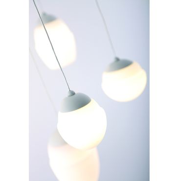 Maxlight Multi - lampe suspendue - Ø 40 x 100 cm - 16W LED inclus - blanc