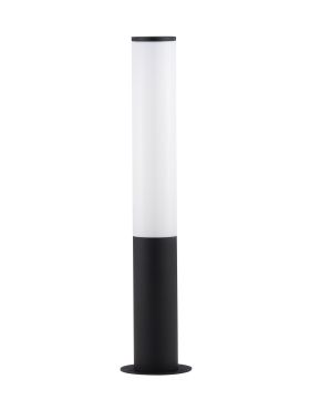 Nova Luce Tube - poteau de jardin - Ø 13 x 60 cm - 14W LED inclus - IP54 - noir sablé
