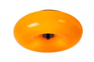 Lucide Sestino - plafonnier - Ø 30 x 11 cm - orange