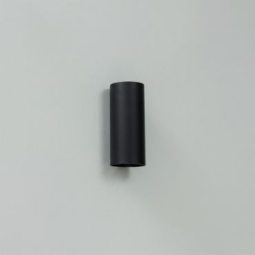 Artdelight Roulo2 - applique murale - Ø 6,5 x 15,4 cm - noir mat