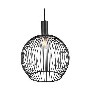 Design for the People Aver 50 - lampe suspendue - Ø 50 x 361,85 cm - noir
