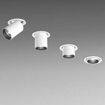 Nova Luce Juno - spot encastré - Ø 140 mm, diamètre d’encastrement Ø 125 mm -30W LED incluse - blanc