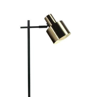 ONE Light Hotel Retro - lampe à poser - Ø 19 x 51 cm - laiton brossé
