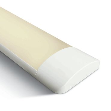 ONE Light LED Linear Range - plafonnier - 120 x 12 x 3 cm - 48W LED inclus - blanc - couleur de lumière blanche