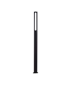 Nova Luce Dira - lampe de jardin - 11,5 x 200 x 6,5 cm - 11W LED inclus - IP65 - anthracite foncé