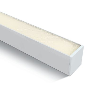 ONE Light LED Linear Profiles - plafonnier/ suspensions - 120 x 7,5 x 7,5 cm - 40W LED inclus - blanc - couleur de lumière blanche