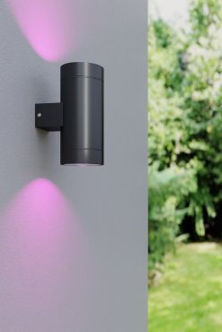 Spot LED Calex Smart Bluetooth Mesh - Ø 5 x 5,8 cm - GU10 - 5W - fonction de variation et couleur de lumière réglable via application - RGB+W