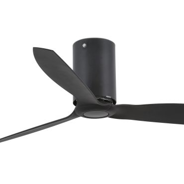 Faro Mini Tube - ventilateur de plafond avec télécommande - Ø 128 cm - noir mat