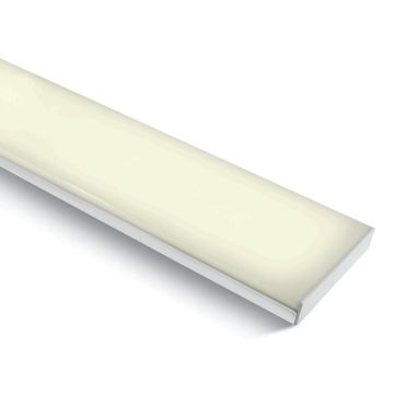 ONE Light LED Linear Floating Light - plafonnier - 120 x 12 x 2 cm - 48W LED inclus - blanc - couleur de lumière blanc chaud