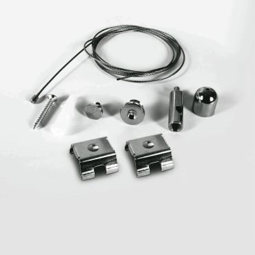 ONE Light Up &amp; Down LED Linear Profiles - lampe suspendue - 117,5 x 2,2 x 8,5 cm - 40W LED inclus - noir - couleur de lumière blanche