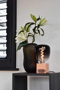 Calex Kiruna Gris Gradient Ampoule LED - Ø 14 x 20 cm - E27 - 5W dimmable - 1800K - fumé