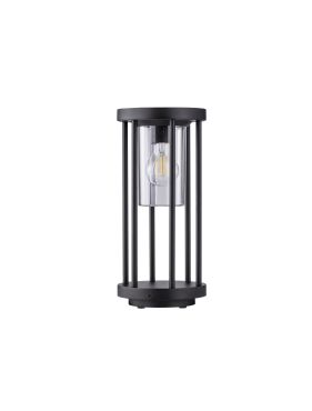 Nova Luce Elysium - lampe de jardin - Ø 16 x 35 cm - IP65 - anthracite foncé