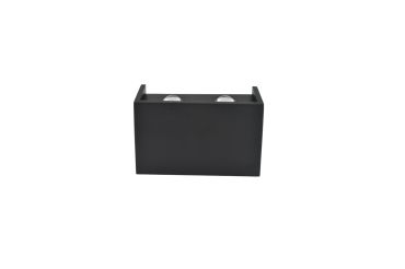 Projectlight Helmut - applique murale - 8 x 4 x 12,5 cm - 7W LED dimmable inclus - noir