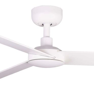 Faro Rudder S - ventilateur de plafond - Ø 106 cm - blanc mat et frêne