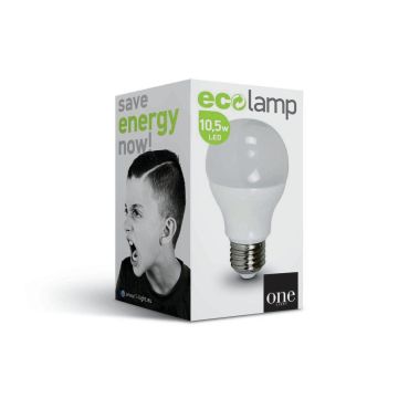 ONE Light Ampoule LED classique - Ø 6 x 11 cm - E27 - 10,5W dimmable - 2700K