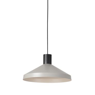 Faro Kombo - lampe suspendue - Ø 40 x 20,5 cm - gris et noir