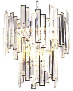 Maxlight Nemo - lustre - Ø 40 x 140 cm - chrome