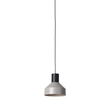 Faro Kombo - lampe suspendue - Ø 20 x 20 cm - gris et noir