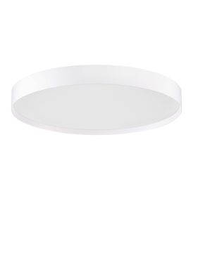 Nova Luce Roi - plafonnier - Ø 50 x 8,5 cm - 48W dimmable LED inclus - blanc sablé